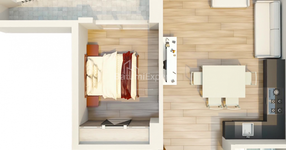 Квартира 66.67 м² - Мезгваурта, Чакві, Грузія