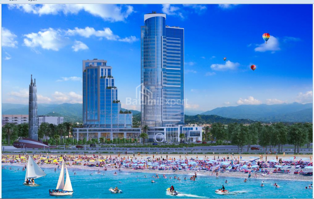 Квартира 29.9 м² - Алея Героїв, Батумі, Грузія
