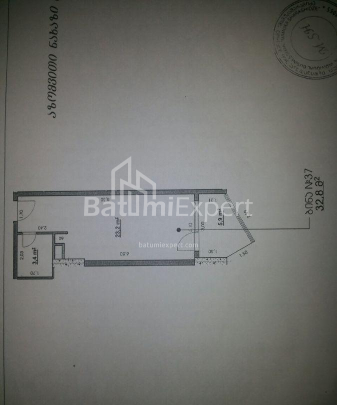 Квартира 33 м² - Тбел-Абусерідзе, Батумі, Грузія
