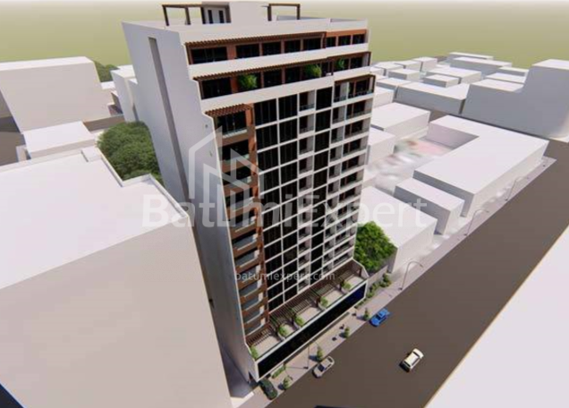 Об'єкт, що будується 70.7 м² - Хайдара Абашидзе, Батумі, Грузія