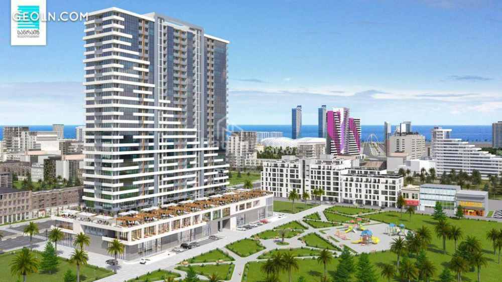 Квартира 46.3 м² - Жиулі Шартава, Батумі, Грузія