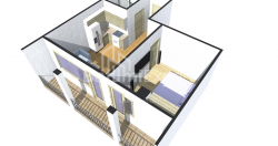 Квартира 46.4 м² - Луки Асатіані, Батумі, Грузія