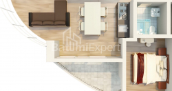 Квартира 57.88 м² - Мезгваурта, Чакві, Грузія