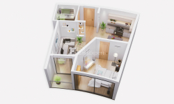 Квартира 1-комн 30.3 м² - Алея Героїв, Батумі