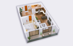 Квартира 1-комн 57.1 м² - Алея Героїв, Батумі
