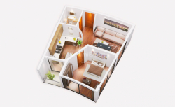 Квартира 1-комн 32.6 м² - Алея Героїв, Батумі