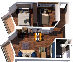 Квартира 40 м² - Юр'ївська, Батумі, Грузія