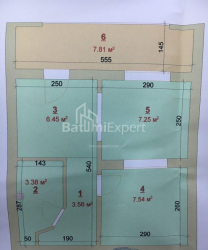 Квартира 2-комн 36 м² - Юр'ївська, Батумі