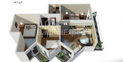 Квартира 4-комн 88 м² - Юр'ївська, Батумі