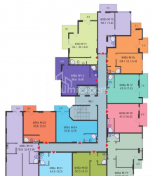 Квартира 2-комн 41 м² - Юр'ївська, Батумі