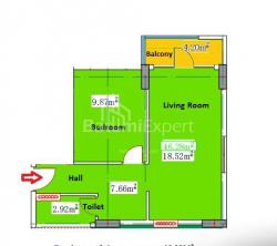 Квартира 46 м² - Юр'ївська, Батумі, Грузія