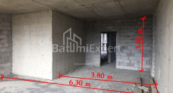 Квартира 1-комн 53 м² - Юр'ївська, Батумі