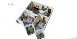 Квартира 3-комн 69 м² - Юр'ївська, Батумі