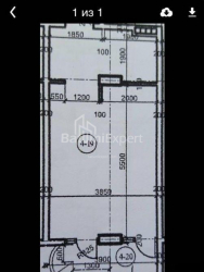 Квартира 1-комн 35 м² - Юр'ївська, Батумі