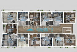 Квартира 2-комн 40 м² - Шерифа Хімшіашвілі, Батумі
