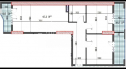 Квартира 79.3 м² - Ладо Гудіашвілі, Батумі, Грузія