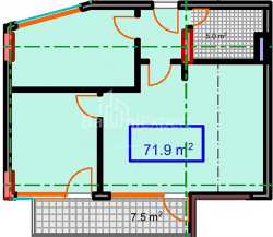 Квартира 72 м² - Шерифа Хімшіашвілі, Батумі, Грузія