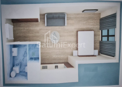 Квартира 1-комн 38 м² - Руставелі, Батумі