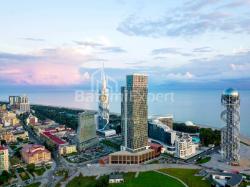 Квартира 1-комн 38 м² - Руставелі, Батумі
