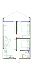 Квартира 62.2 м² - Зураба Горгiладзе, Батумі, Грузія