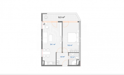 Квартира 2-комн 58.8 м² - Хайдара Абашидзе, Батумі