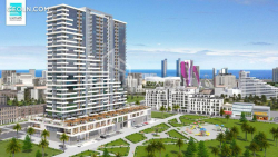 Квартира 2-комн 46.3 м² - Жиулі Шартава, Батумі